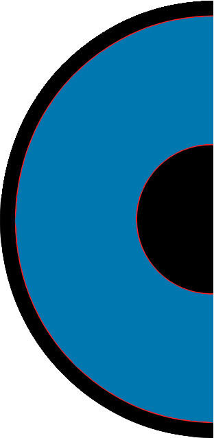 fotografia przedstawiająca znaczek lokalizacji w połowie